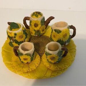 Sunflower Tea Set